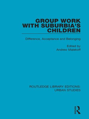 cover image of Group Work with Suburbia's Children